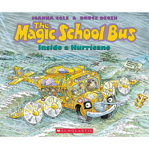 Magic School Bus The Magic School Bus Inside a Hurricane, (Paperback)