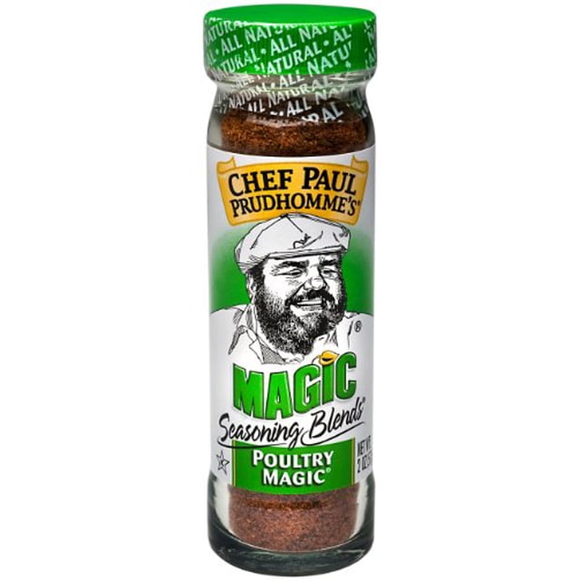 Magic Seasoning Blends Chef Paul Prudhommes Poultry Magic, 2 oz