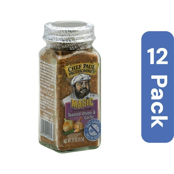 Magic Seasoning Blends Seasoning Salt Toasted Onion & Garlic 2.1 oz (Pack Of 12)