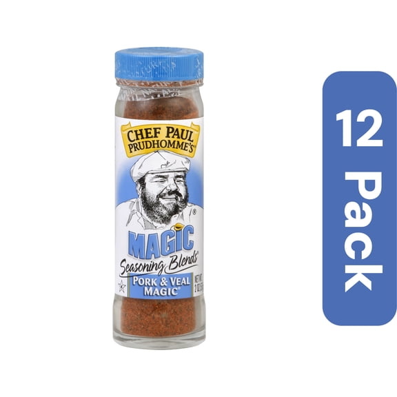 Magic Seasoning Blends Seasoning for Pork & Veal 2 oz (Pack of 12)