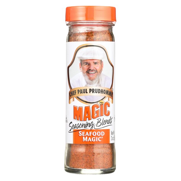 Chef Paul Prudhomme's Seafood Magic Seasoning Blend Fish Purpose Salt and Spices, 2 Oz