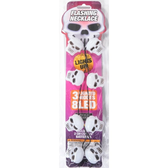 Magic Seasons Halloween Flashing Necklace 1 Each