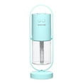 thumbnail image 1 of Magic Shadow Humidifier, 200 USB Degree Mist Projector, Ultrasonic Lamp, Aroma Diffuser, Portable 360ML(Light blue), 1 of 9