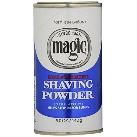 Magic Shaving Powder Blue 5 Ounce Regular Depilatory (145ml) (2 Pack)