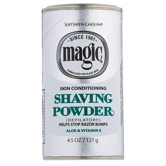 Magic Shaving Powder Platinum 4.5oz Skin Conditioning (Pack of 3)