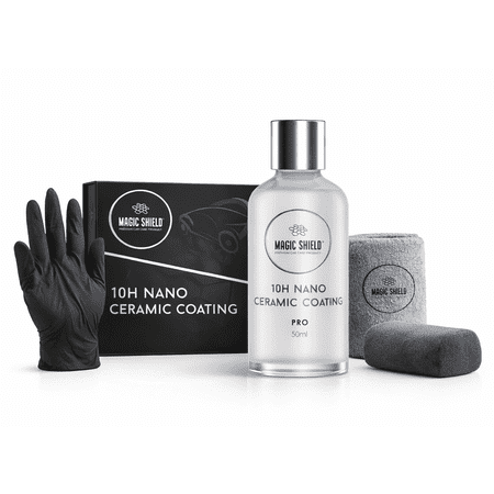 Magic Shield Ceramic Coating PRO 50ml for Cars - Nano Crystal Paint Sealant