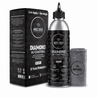 Magic Shield Diamond AI Coating – Graphene Liquid Self-Leveling Technology, Last 10 years