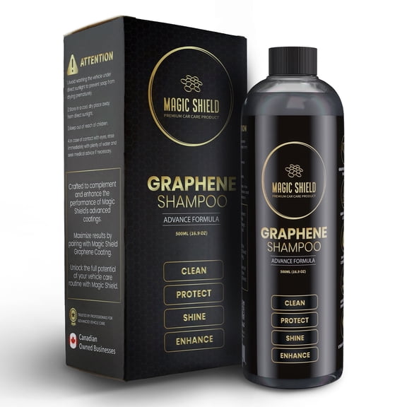 Magic Shield Graphene Shampoo – pH Neutral Car Wash | Advanced Hydrophobic & SiO2 Protection