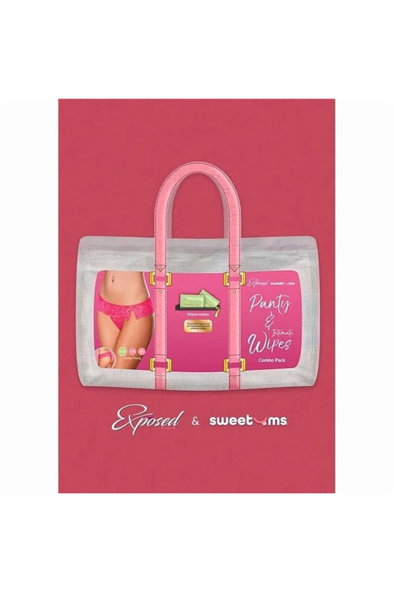 W426WATLRG Sweetums Flutter Thong, Watermelon - Large & Extra Large