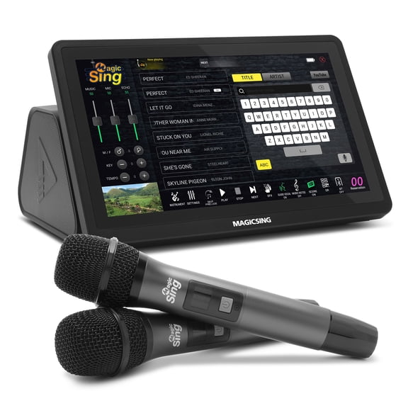 Magic Sing All-in-One Magicsing Karaoke ATK1000 VIETNAMESE  Wireless Mic, Free Song Updates, No App Required