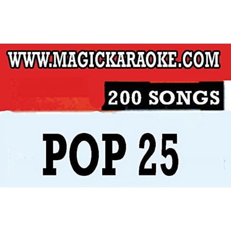 Magic Sing Song Chips POP 25 - Extreme Collection of favorite Songs – A Perfect Gift for Song Lover