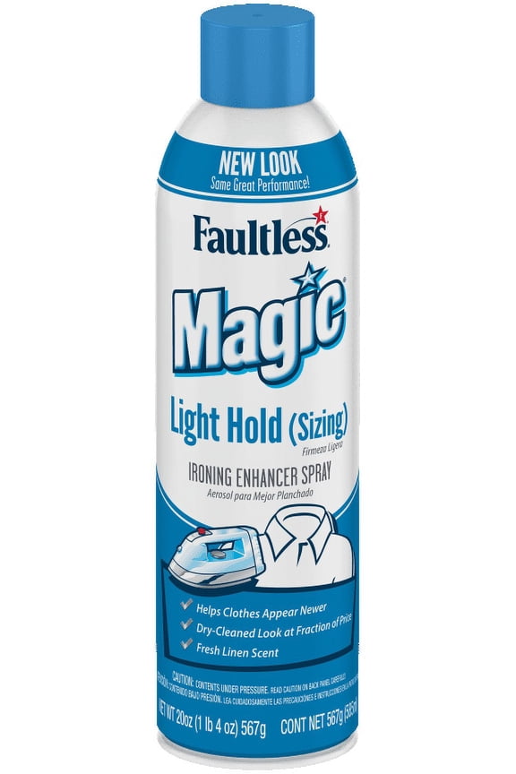 Magic Sizing Ironing Spray Light Body, 20 Ounces