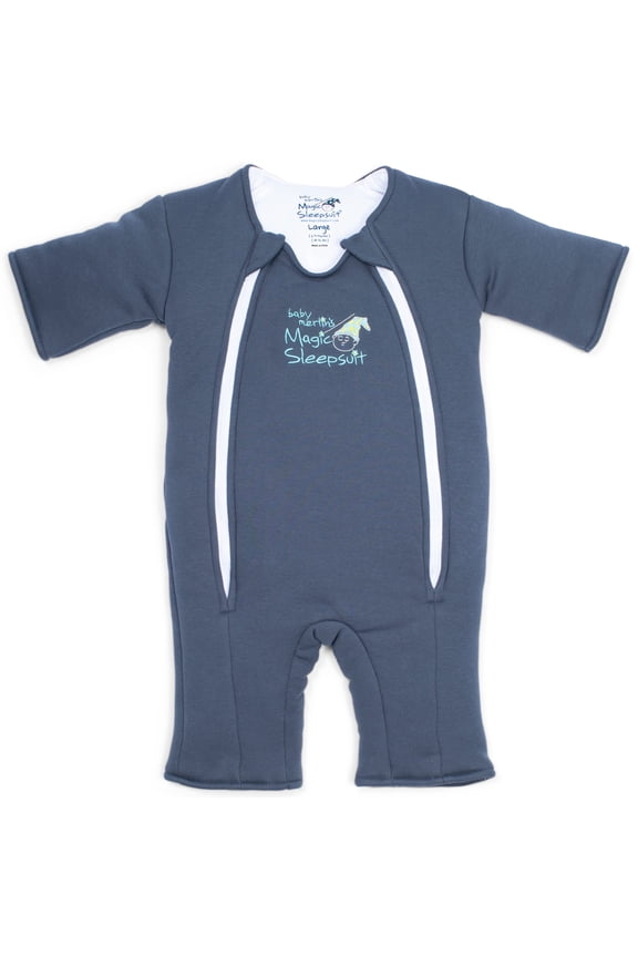 Magic Sleepsuit Baby Merlin's 100% Cotton Baby Transition Swaddle - Baby Sleep Suit - Night Sky, 18-21lbs