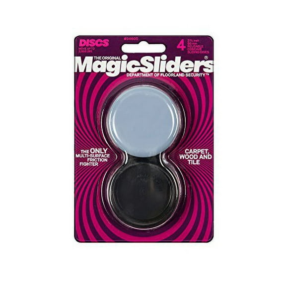 Magic Sliders 04600 2-3/8" Concave Reusable 4 Count, 4 Ounces