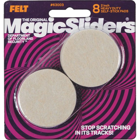 2" RND OATML FURN PAD HD
