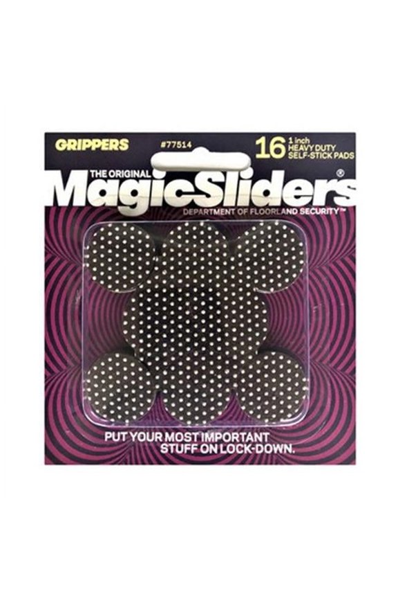 236840 1 in. Magic Gripper Sliders - Pack of 16