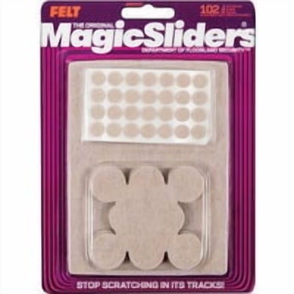 Magic Sliders Felt Combo Pack Pads - Pack of 8