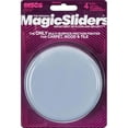 thumbnail image 1 of MAGIC SLIDERS L P Surface Protectors, Furniture Sliding Discs, Adhesive, 4-In. Round, 4-Pk. 04100, 1 of 3
