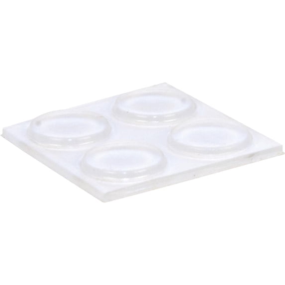 Magic Sliders 18Pc 1/2" Clear Bumper