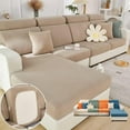 thumbnail image 1 of Magic Sofa Covers Magic Sofa Couch Covers Wear-Resistant Universal Sofa Cover Stretch for Sectional Slipcovers（Large Single Seat Cover/Coffee）, 1 of 10