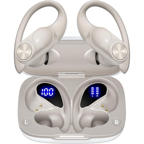 Magic Sound Business In-Ear Hanging Ear Wireless Bluetooth Headset Long Battery Life High Sound Quality Sports Running Noise Reduction Waterproof Headset