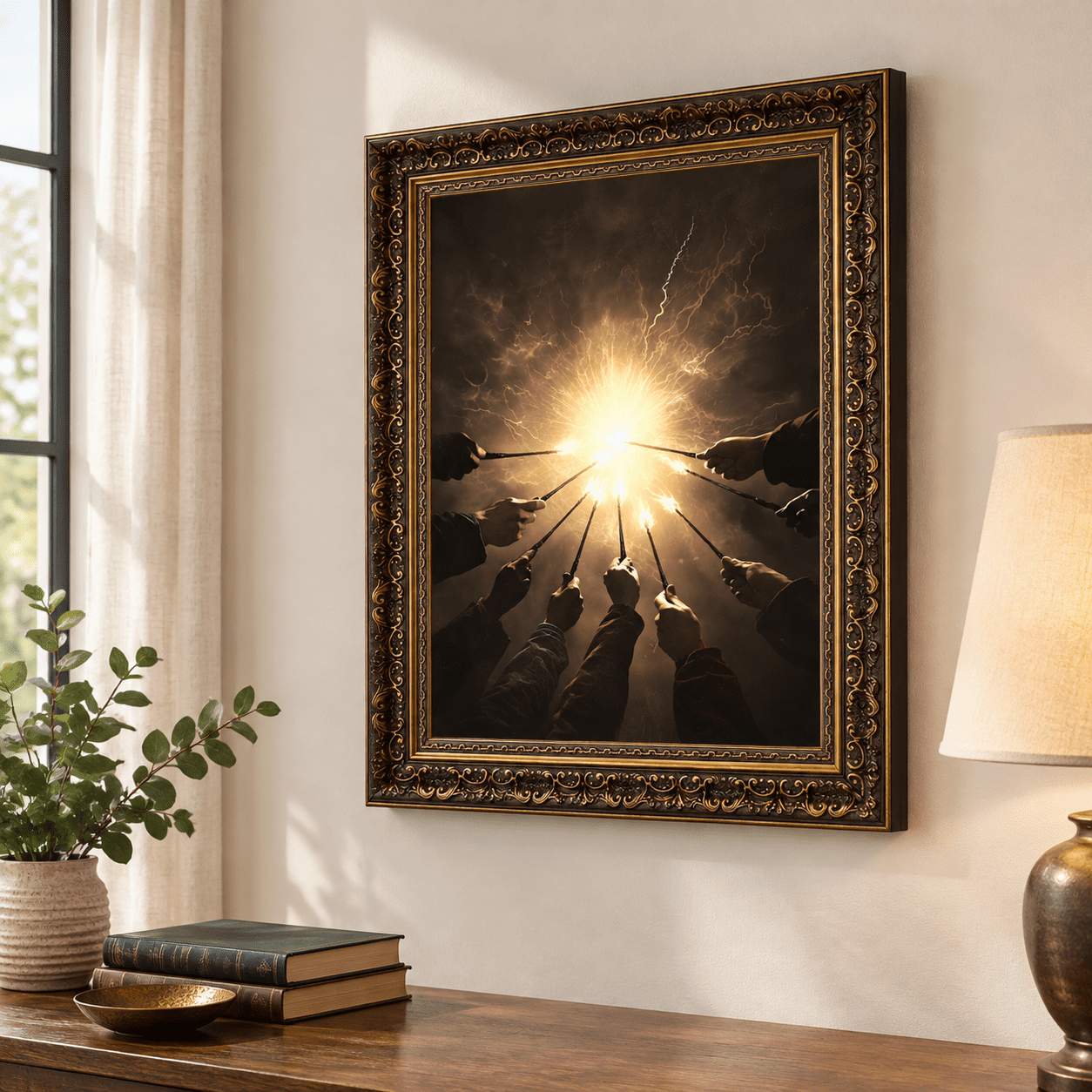 Magic Spell Art Canvas Print, 16