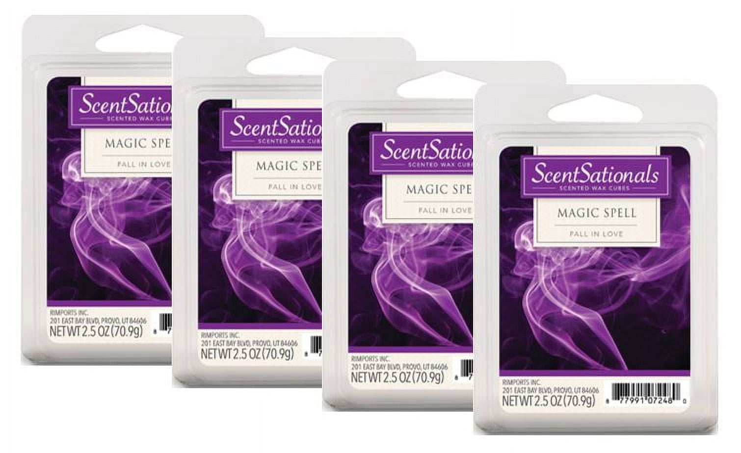 Magic Spell Scented Wax Melts, ScentSationals, 2.5 oz (4-Pack)