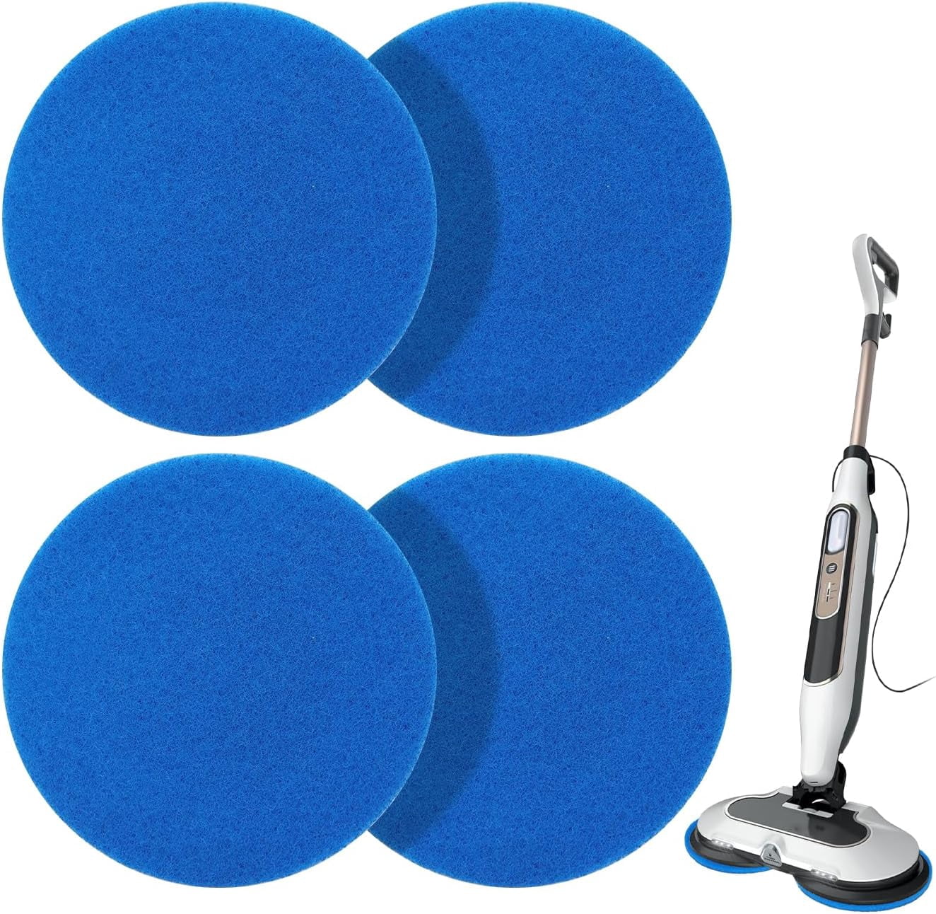 Round Rotating Eraser Magic Sponge Eraser Pads for Shark Steamer S7001 s7020 s7000amz s7000 ...