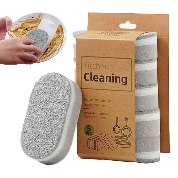 Magic Sponges Cleaning Eraser, Heavy-Duty Melamine Sponge Foam Pads, Multi-Functional Household Cleaning Kitchen Dish Sponge for Furniture, Bathroom, Bathtub,Sink,Floor,Baseboard,Wall Cleaner