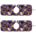 thumbnail image 1 of Magic Spooky Cat Sink Splash Guard for Faucet 2 Packs Faucet Absorbent Mats, Halloween Kitten Witch Faucet Handle Drip Catcher Quickly Drying Mat for Kitchen Counter Bathroom, 23.6"x5.5", 1 of 7
