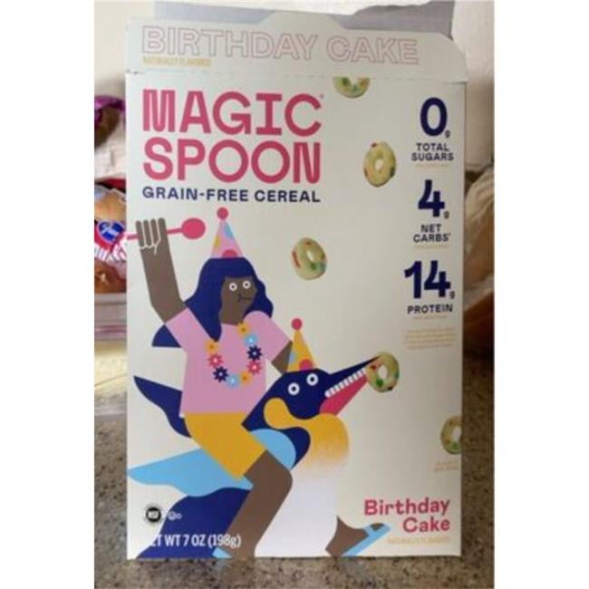 Magic Spoon 2301782 7 oz Cereal Birthday Cake Pack of 8