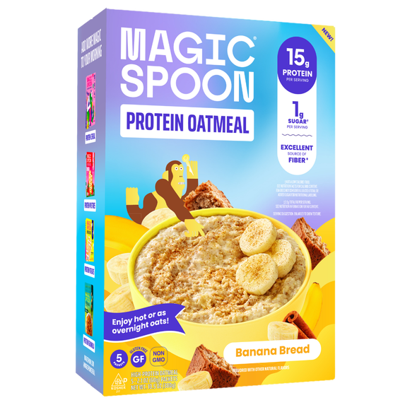 Magic Spoon High-Protein Oatmeal - Banana Bread — product image