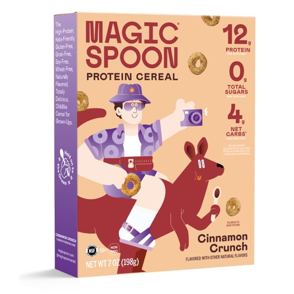 Magic Spoon Cinnamon Crunch Protein Cereal, 7 oz