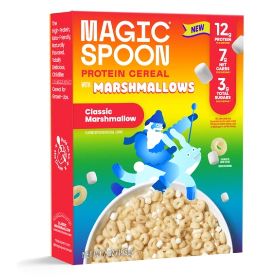 Magic Spoon Classic Marshmallow Protein Cereal, 7 oz