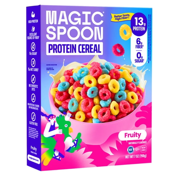 Magic Spoon Fruity Protein Cereal, 7 oz