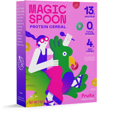Magic Spoon Fruity Grain-Free Breakfast Cereal, 7 oz Box
