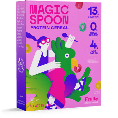 Magic Spoon Fruity Grain-Free Breakfast Cereal, 7 oz Box