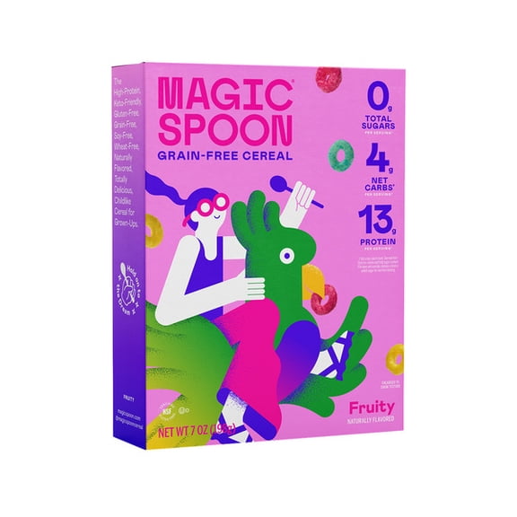 Magic Spoon Fruity High-Protein Grain-Free Breakfast Cereal