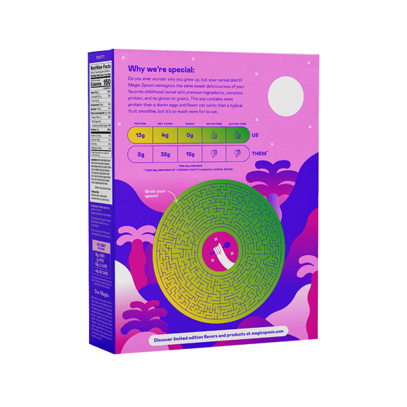 Magic Spoon Fruity High-Protein Grain-Free Breakfast Cereal
