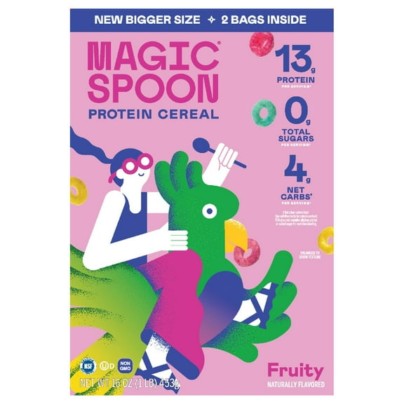 Magic Spoon Fruity Protein Cereal, 16 Ounce