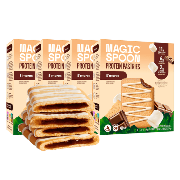 Magic Spoon Protein Pastry 1 Case (4 boxes) - S'mores