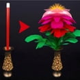thumbnail image 1 of Magic Stick Change Flower Vase Sunflower High Quality Color Steel Wand Disappear Magic Stick Change Flower Female Magician Props, 1 of 6