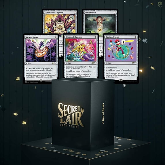 Magic TCG Magic: The Gathering Secret Lair: MTG Secretversary Superdrop Box of Rocks