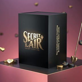 Magic TCG Magic: The Gathering Secret Lair Premium Foil: MTG Smitten Superdrop 2021 Unfathomable Crushing Brutality of Basic Lands