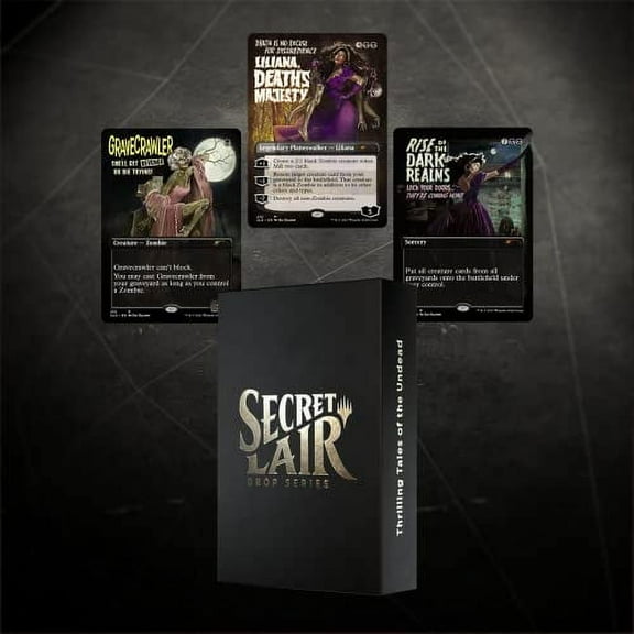 Magic TCG Magic: The Gathering Secret Lair: Thrilling Tales of The Undead (Foil)