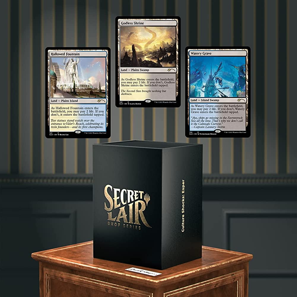 Magic: The Gathering TCG - Secret Lair Drop Series - Culture Shocks: Esper  [Card Game, 2 Players] - Walmart.com