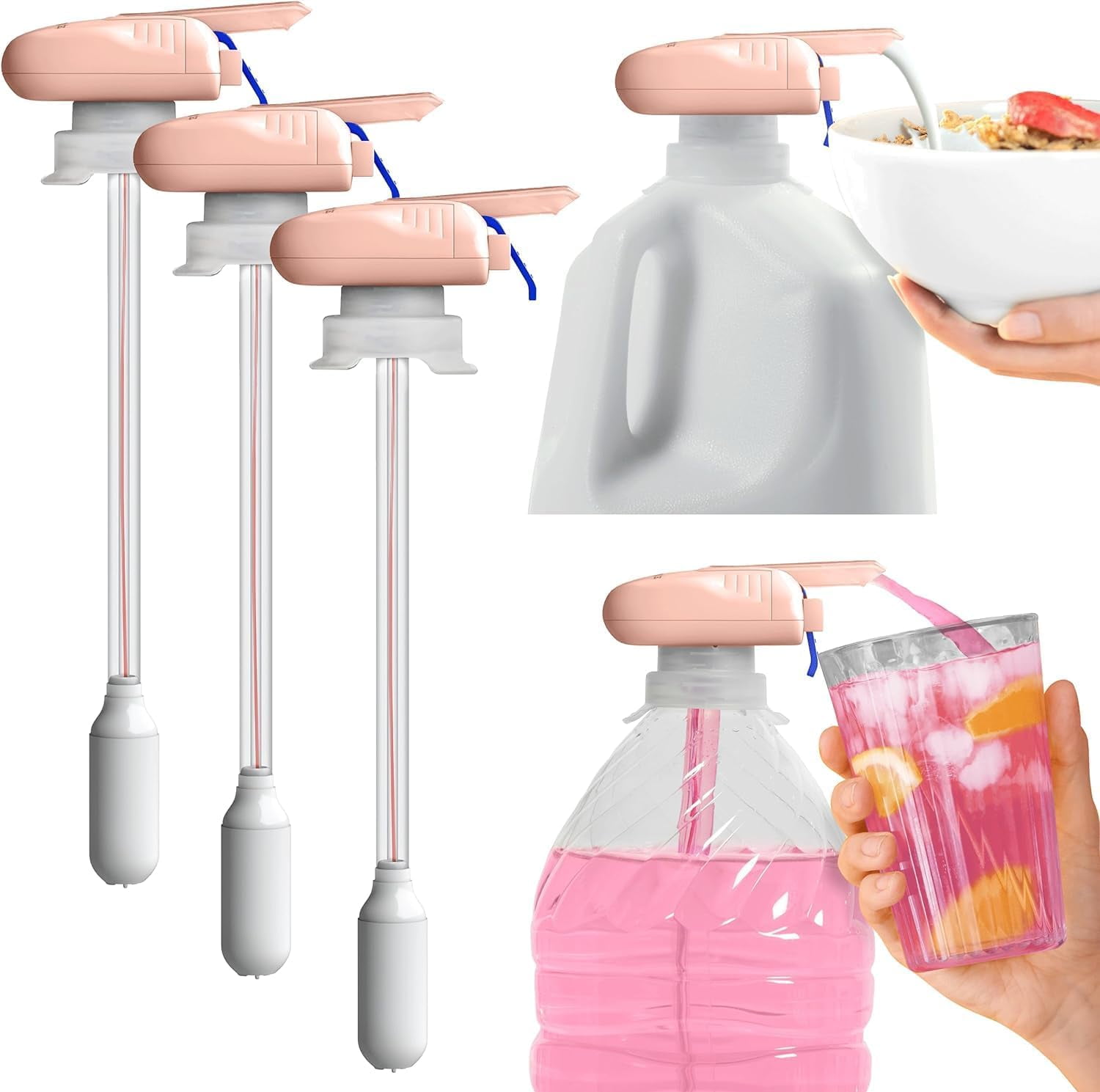 Magic Tap, 3 PK, Peach - Walmart.com