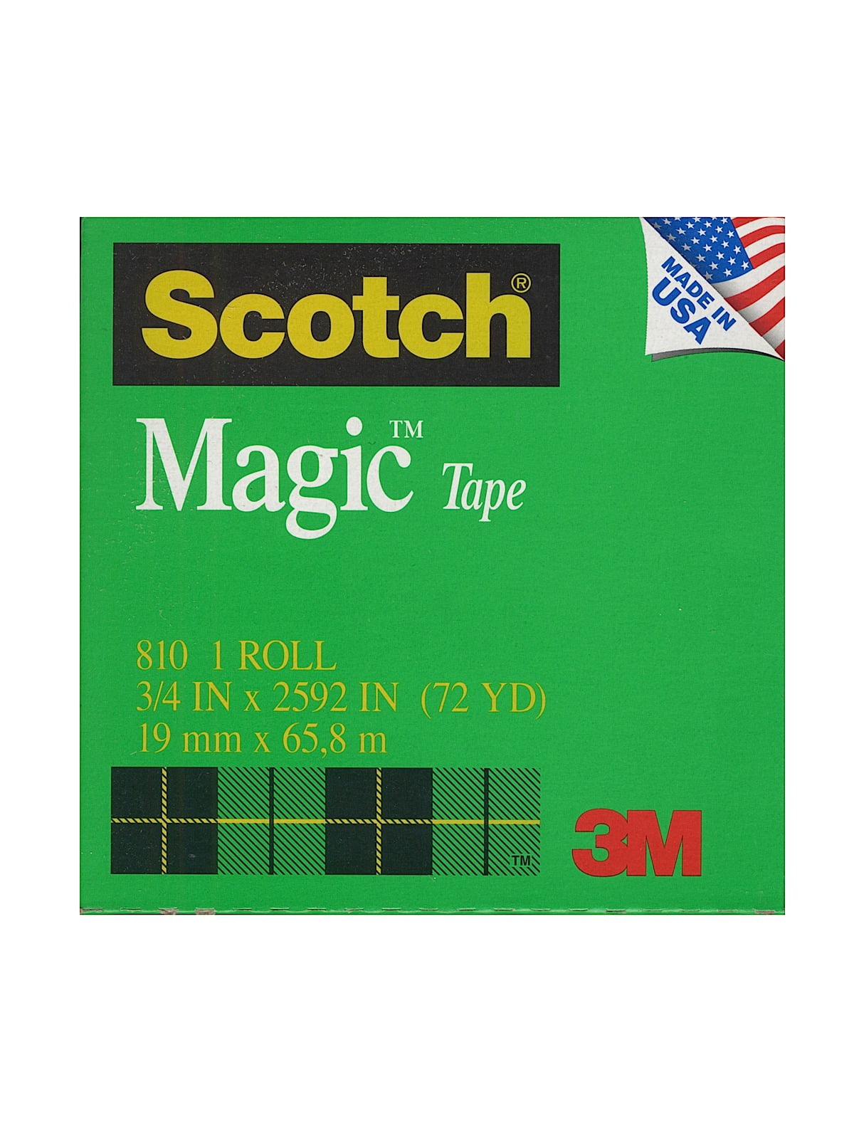 Magic Tape 3/4 in. x 72 yd., refill roll with 3 in. core (pack of 3)