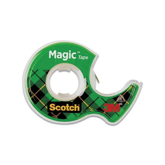 Magic Tape in Handheld Dispenser 1" Core, 0.75" x 25 ft, Clear