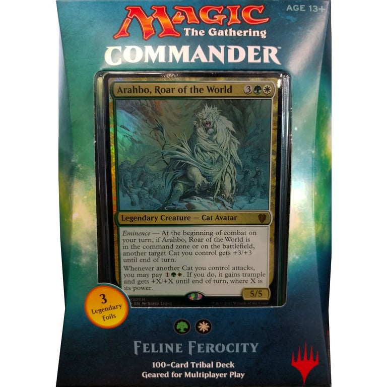 mtg commander cat deck Secret Lair Deck: Raining Cats and Dogs mtg cat commander decks Cat